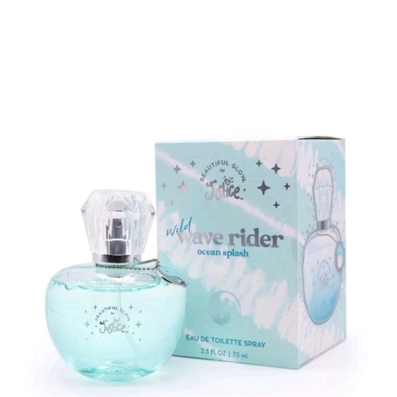 Justice Other - Beautiful Glow by Justice, Wild Wave Rider Ocean Splash Perfume Spray 2.5oz New.